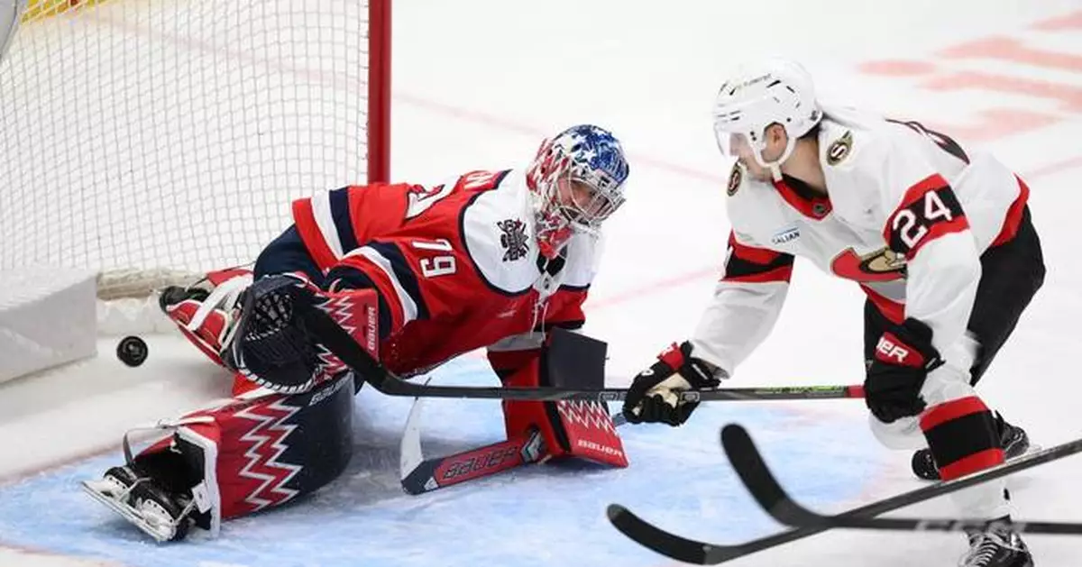 Senators rout Capitals 7-1, spoiling Alex Ovechkin's 1,500th game and denying him a 900th goal