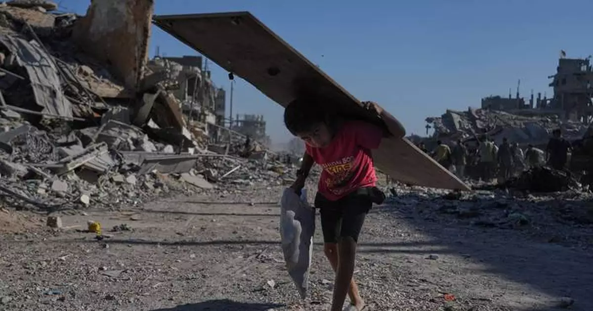 Drone footage above Gaza City shows the toll of 2 years of war