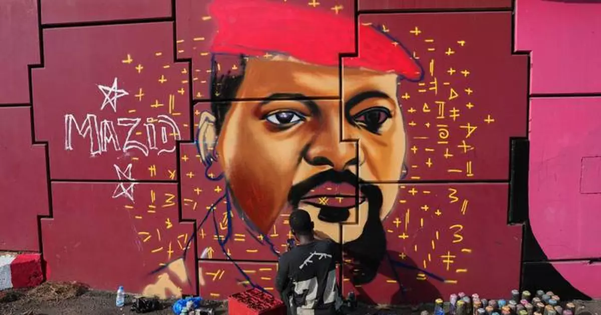 Senegalese artist transforms Conakry's walls with captivating street art, in photos