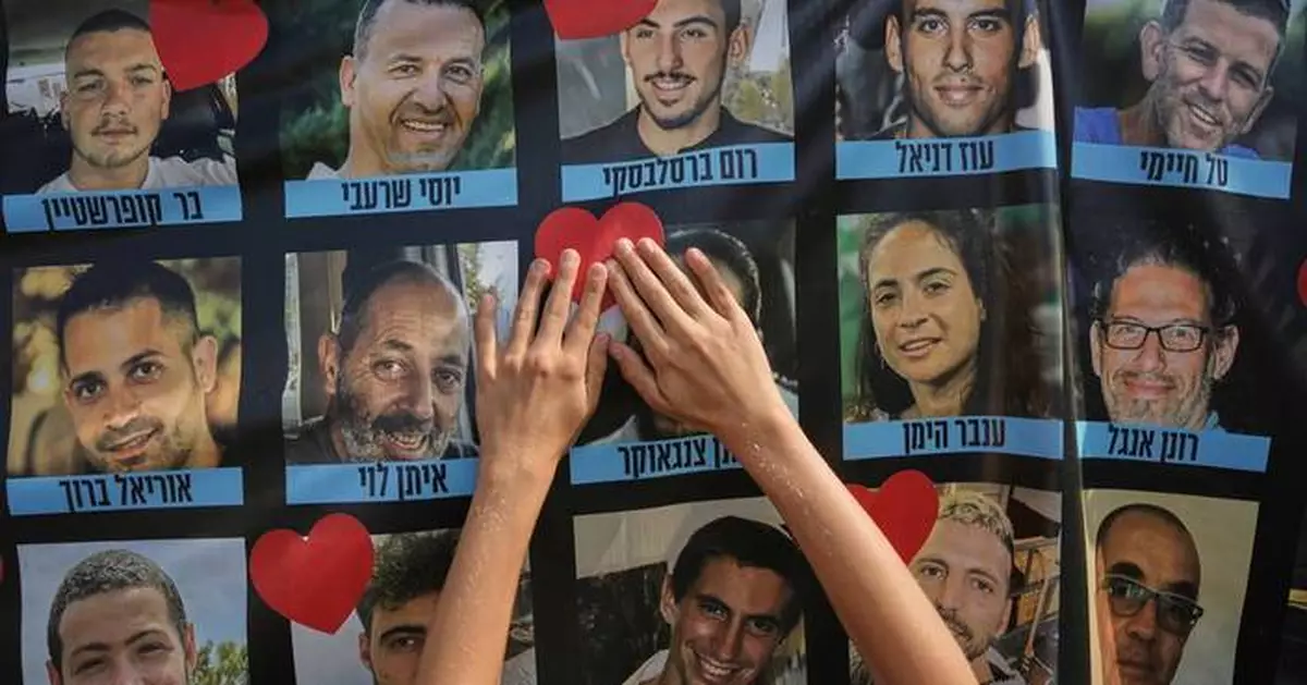 A look at the hostages left in Gaza, by the numbers