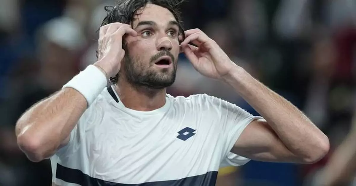 Family affair: 204th-ranked Vacherot stuns Djokovic and will face cousin in Shanghai final