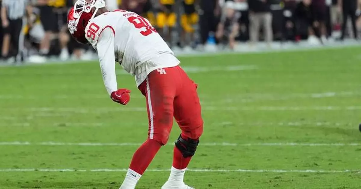 Weigman runs for 2 TDs, Houston holds off No. 24 Arizona State 24-16