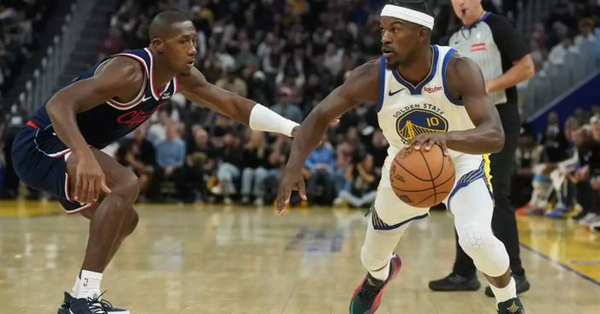 Butler, Curry provide 1-2 punch as Warriors beat Clippers 98-79 to stay unbeaten at home