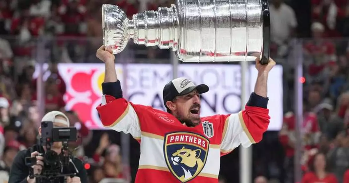 The Panthers hand out their Cup rings, with the 'apologize to no one' credo immortalized