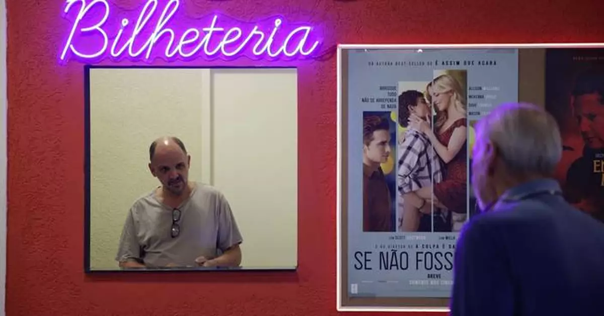 A man in Brazil turned his childhood dream into a small cinema for film lovers