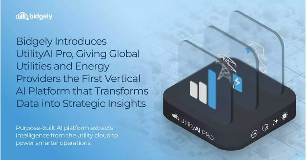 Bidgely Introduces UtilityAI Pro, Giving Global Utilities and Energy Providers the First Vertical AI Platform that Transforms Data into Strategic Insights