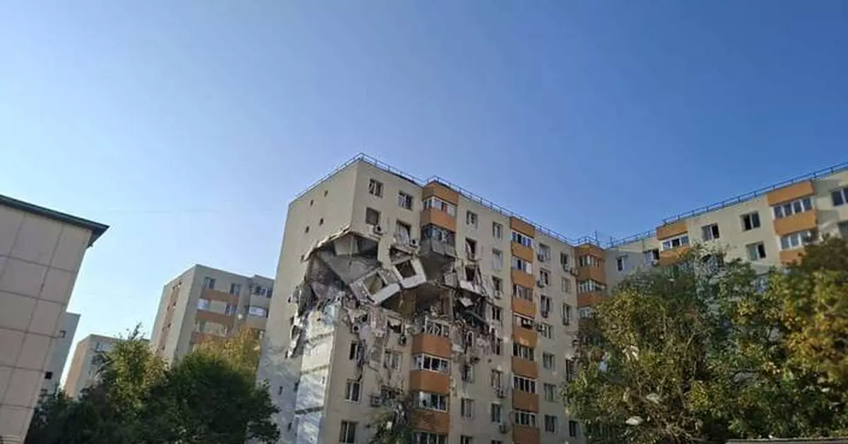 Powerful blast at apartment building in Romania’s capital kills 3 and injures at least 13