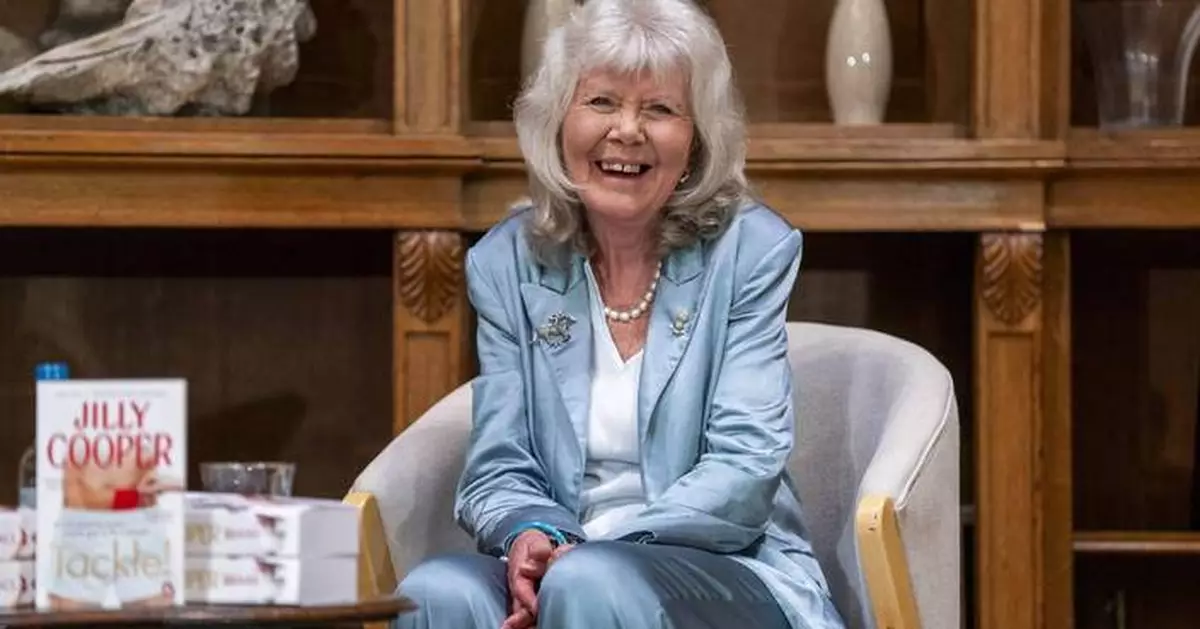 Jilly Cooper, British author of bestselling risqué novels, including 'Rivals,' dies at 88