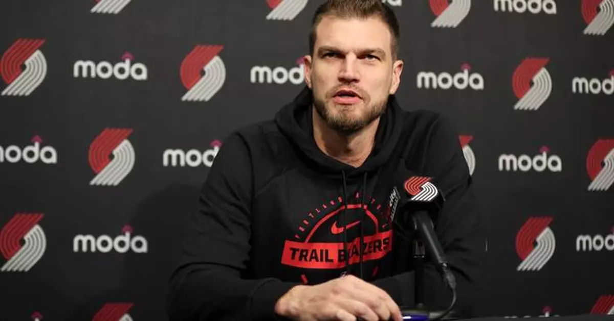 Trail Blazers take to the court for the first time after coach Chauncey Billups' arrest