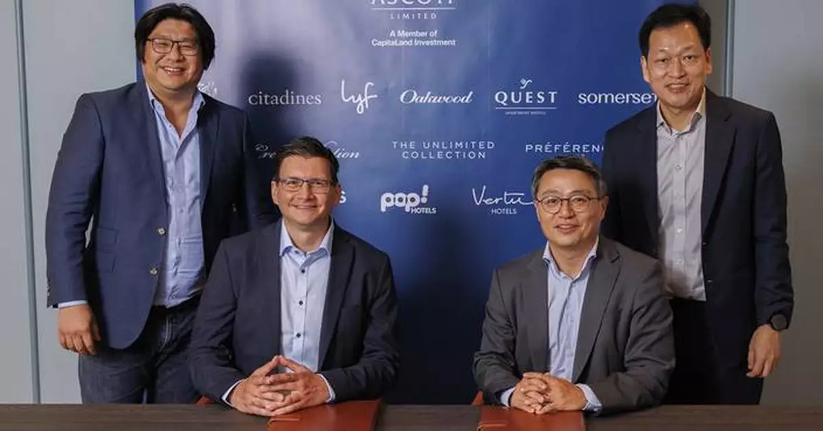 Ascott Expands European Footprint with Seven New Signings in Vienna and Seville