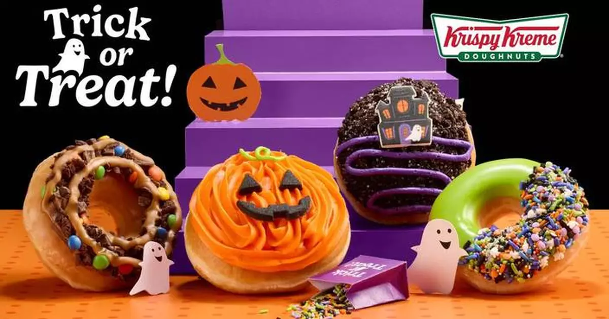 No Tricks, Only Treats: KRISPY KREME® Unleashes Spooktacular New ‘Trick or Treat!’ Doughnuts so Good, It’s Scary!