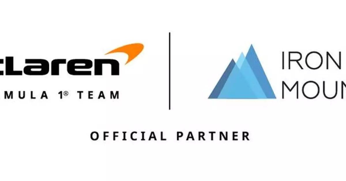 Iron Mountain Becomes an Official Partner of the McLaren Formula 1 Team