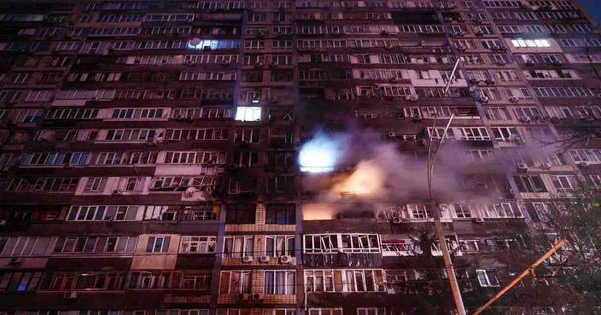 Russian strikes wound at least 20 in Ukraine's capital as child is killed in separate attack