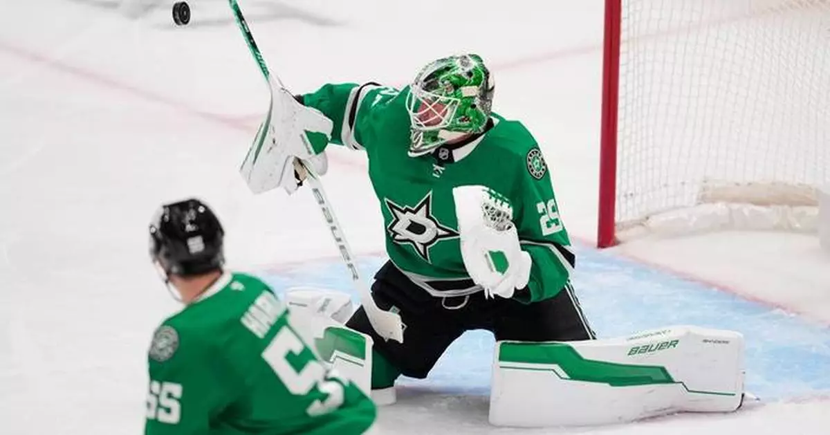 Stars' Jake Oettinger blanks Ovechkin, Capitals in 1-0 win