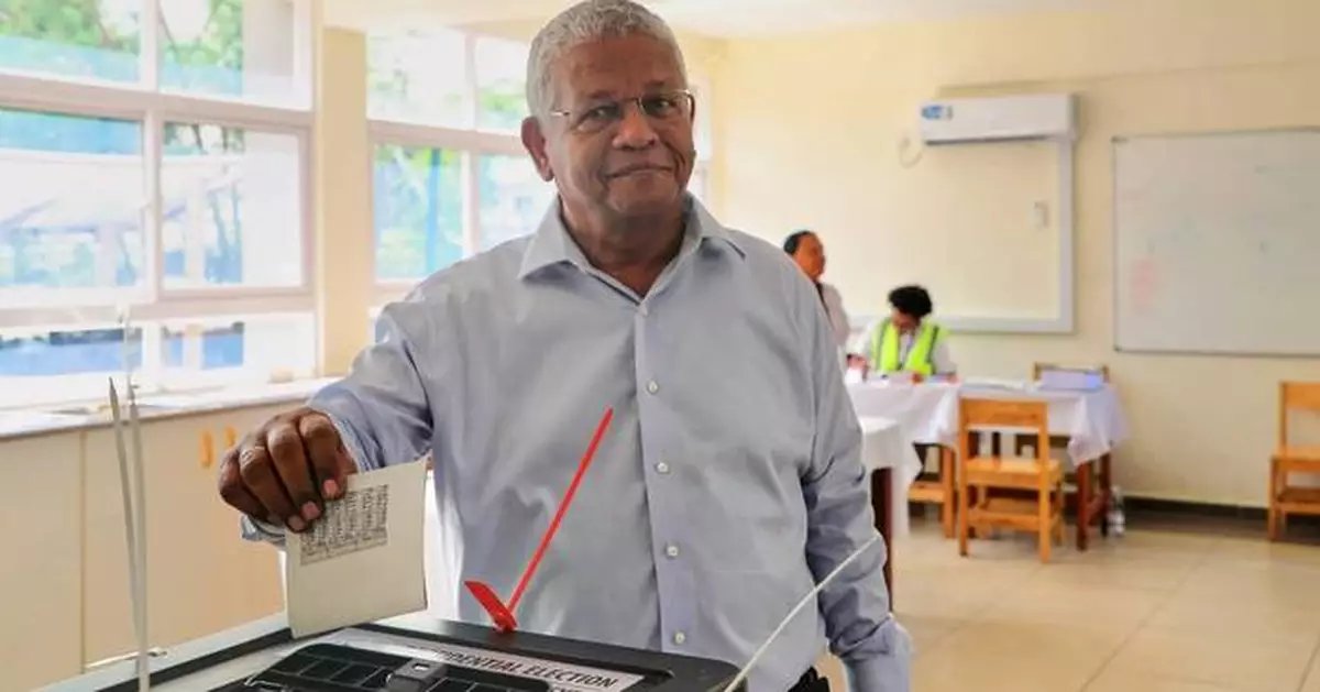 Opposition leader Patrick Herminie wins presidential runoff election in Seychelles