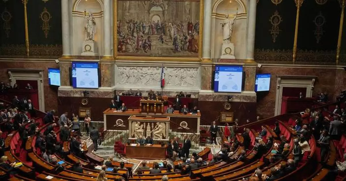 Political crisis in France eases for now as prime minister survives no-confidence vote