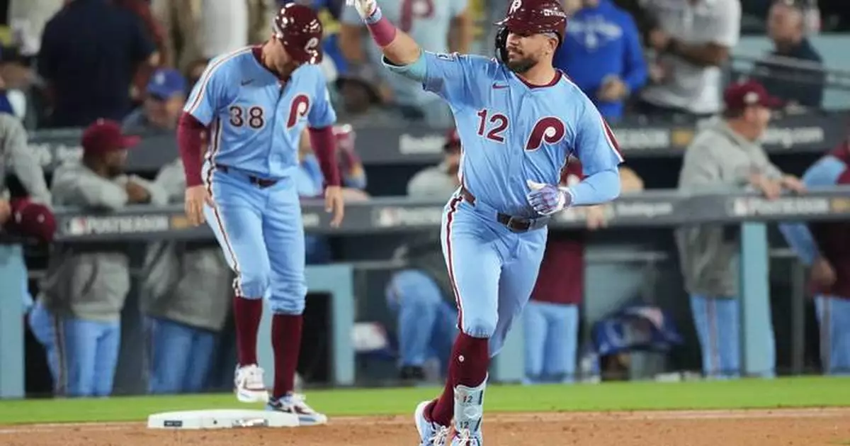 Phillies' big three come alive to stave off elimination against Dodgers