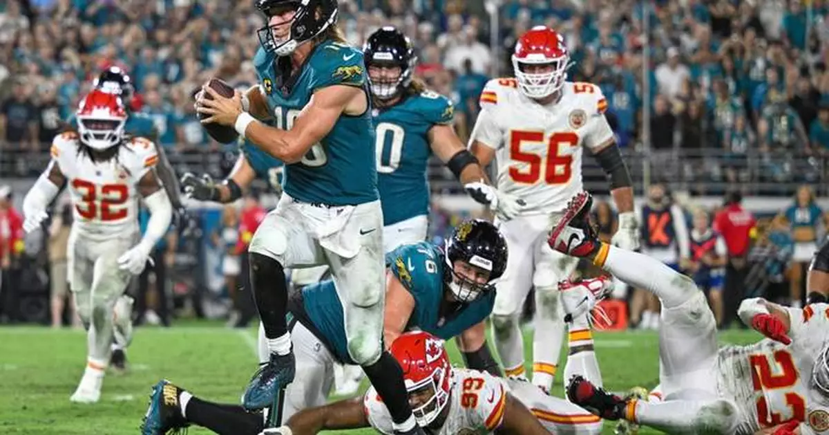 Trevor Lawrence's heroic touchdown caps NFL's record-tying week of double-digit comebacks