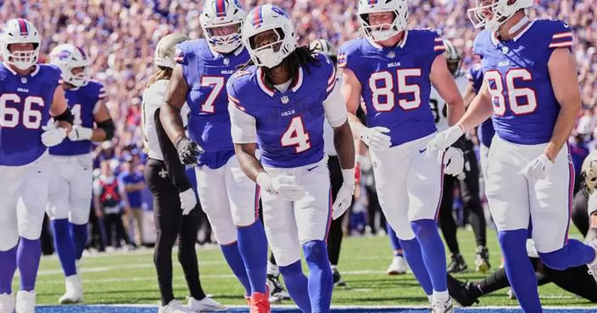 Bills' James Cook has TD motivations ahead of game vs. Falcons in Georgia homecoming Monday night