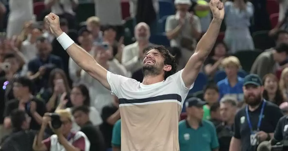 Vacherot beats his cousin Rinderknech to win Shanghai Masters after coming through qualifying rounds