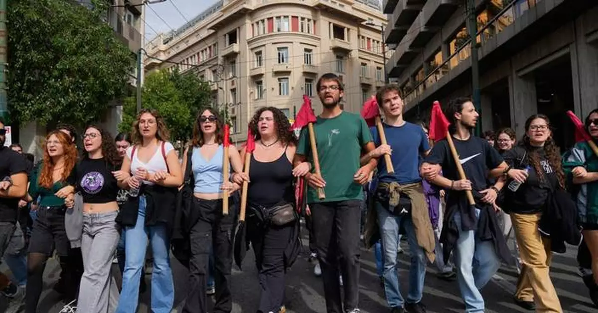 Greece sees 2nd general strike this month as unions protest new labor law