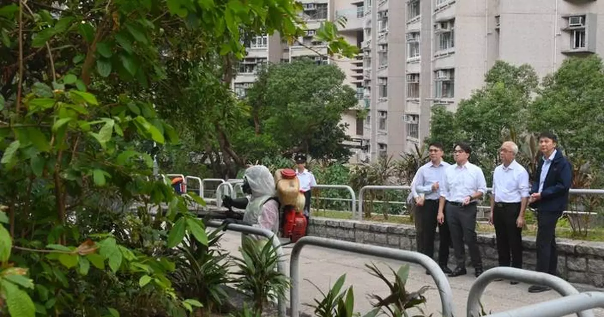 Hong Kong Officials Enhance Mosquito Control Measures Amid Chikungunya Fever Concerns in Wong Tai Sin Area.