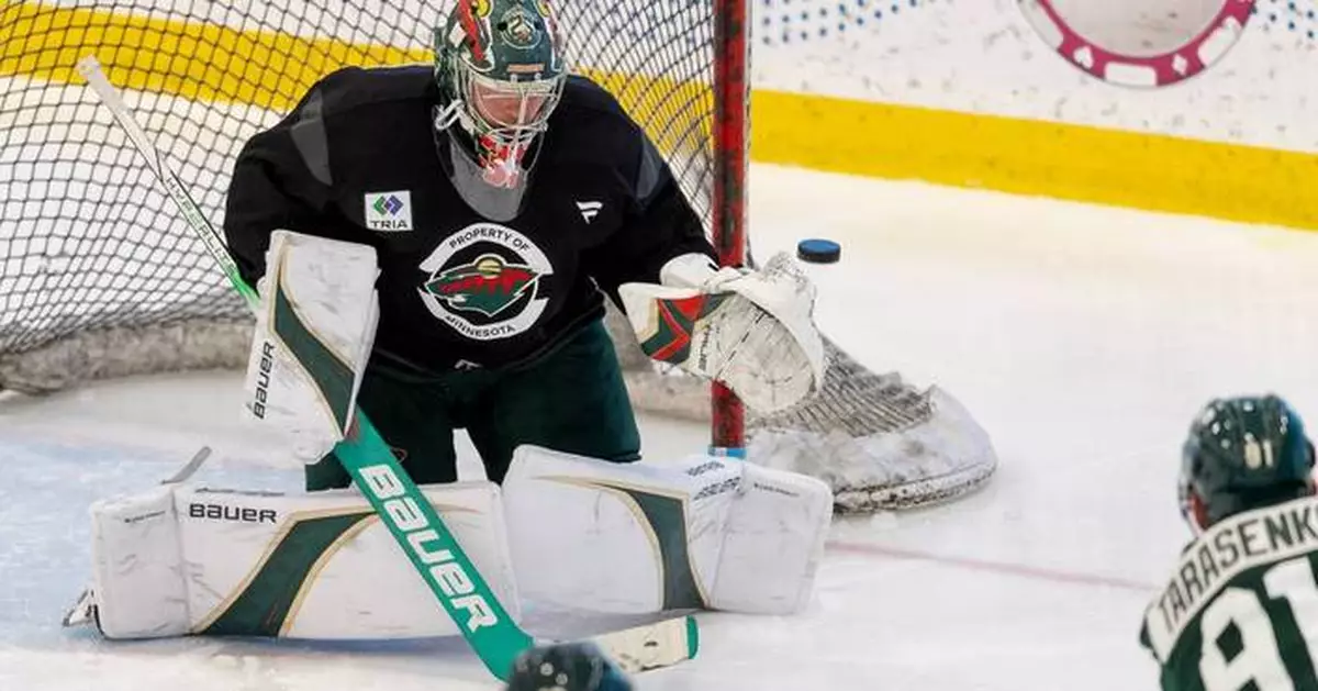 Minnesota Wild give goalie Filip Gustavsson a 5-year, $34 million contract extension
