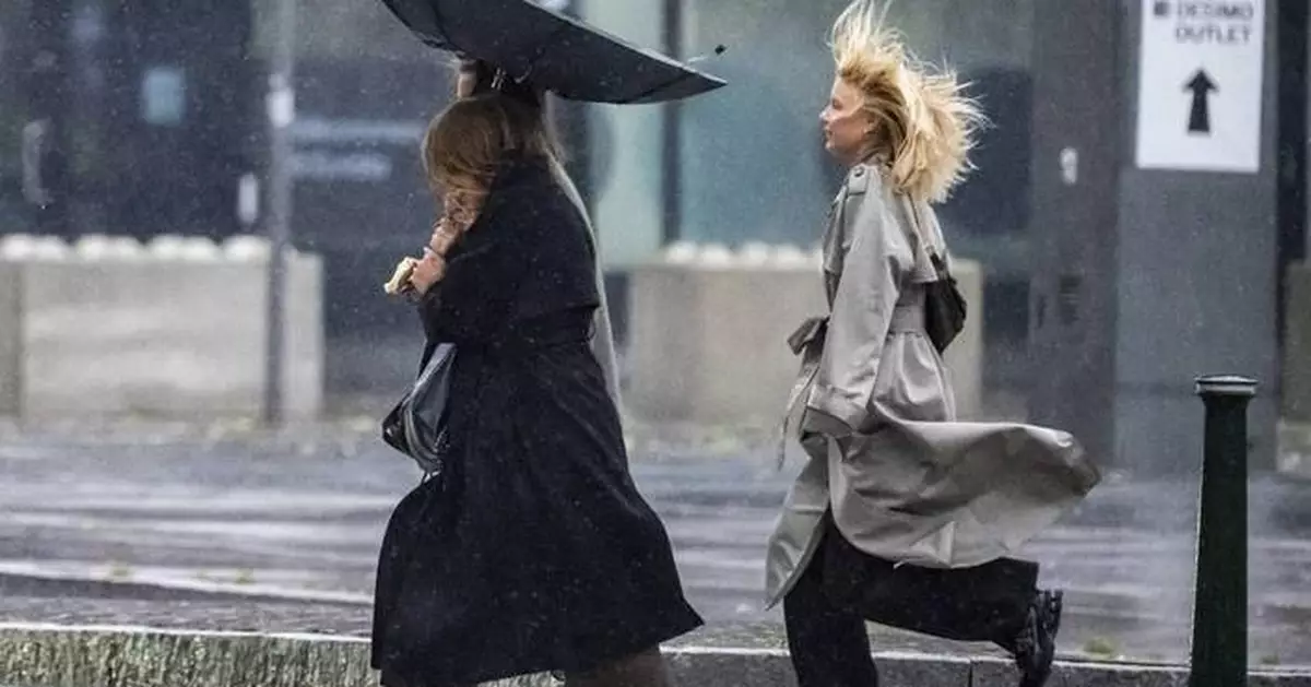 At least 1 person killed in Ireland as Storm Amy hits northern Europe with strong wind and rain