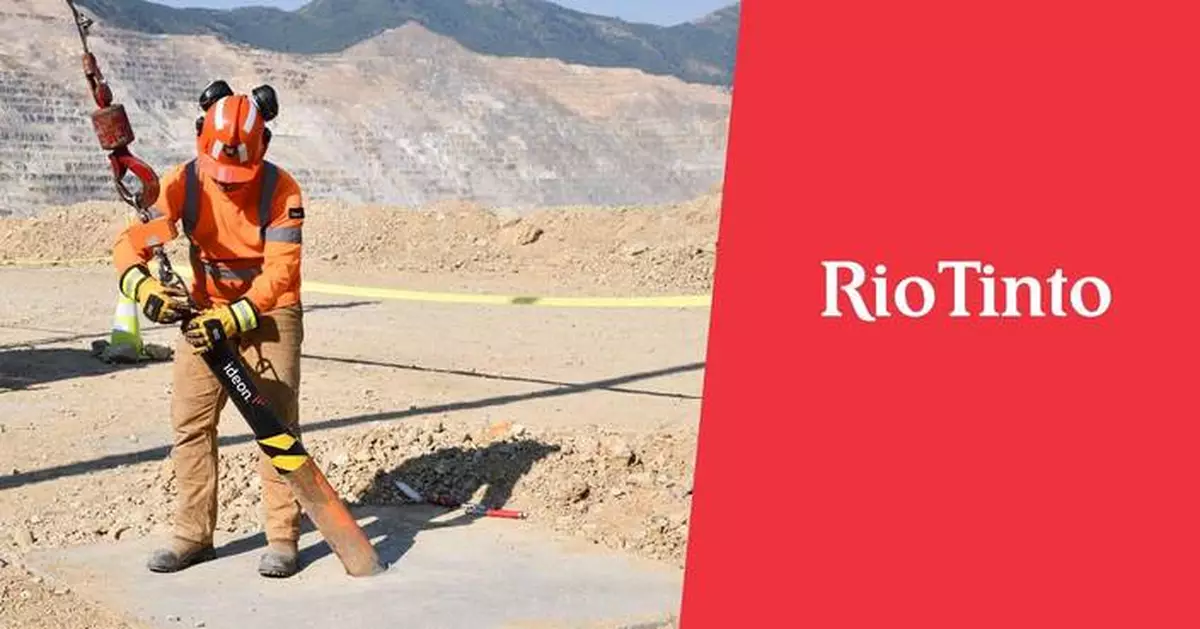 Ideon and Rio Tinto Global Partnership Applies Next-Generation Subsurface Intelligence to Reduce Cost and Accelerate Critical Minerals Supply