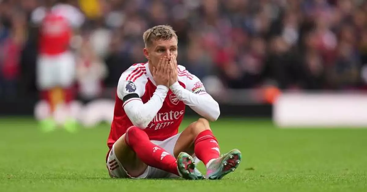 Odegaard out of Norway's World Cup qualifier with Israel after injury playing for Arsenal