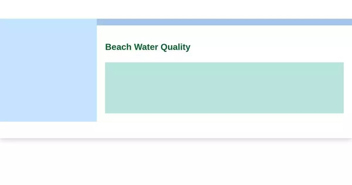 EPD Releases Latest Water Quality Grades for 39 Beaches: 24 Rated Good, 15 Fair, 1 Poor