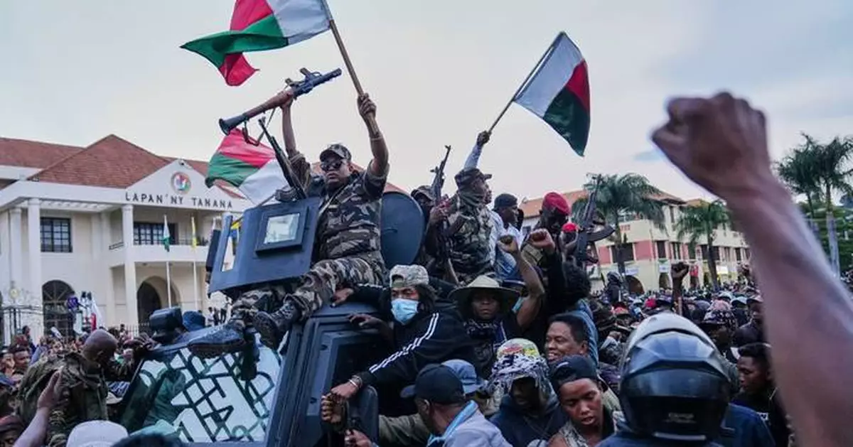 Madagascar's president says he fled the country in fear for his life after military rebellion