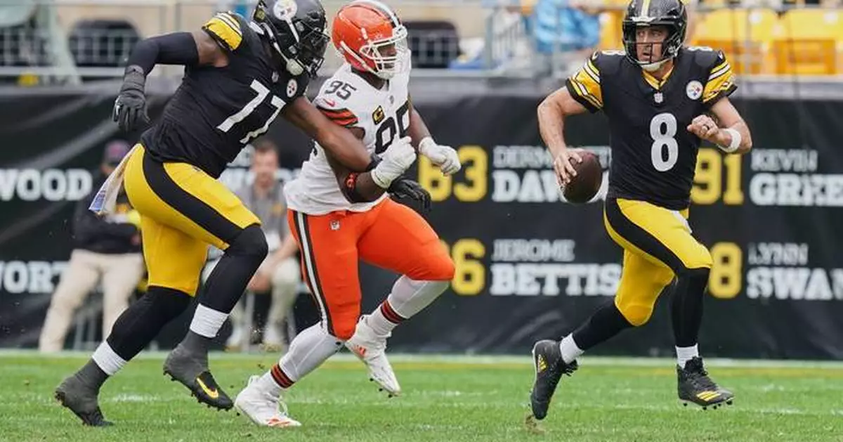 Aaron Rodgers throws for 2 TDs as Steelers continue home dominance of Browns in 23-9 win