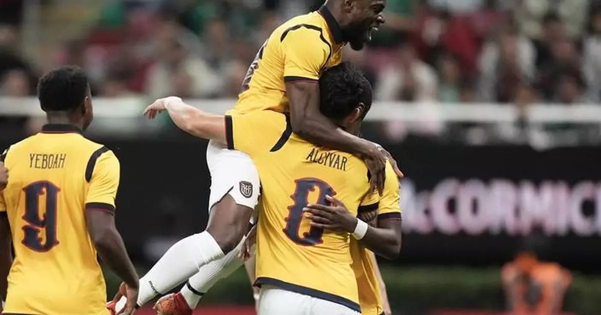 Ecuador and Mexico draw 1-1 in a World Cup warmup