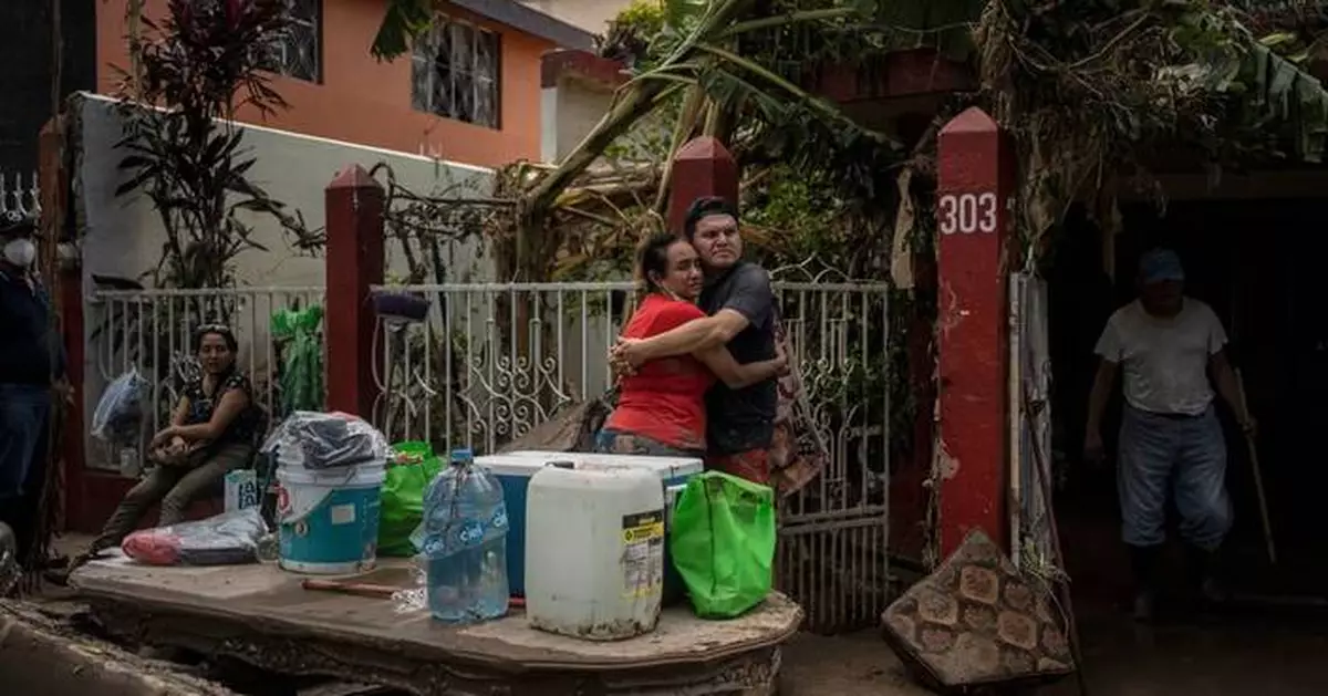 Photos of the flooding and landsides in Mexico