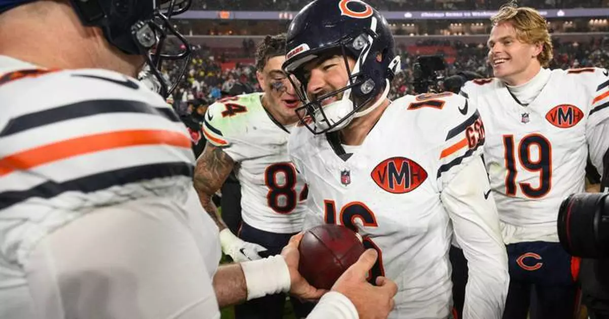 Jake Moody goes from no job to kicking a winning field goal for the Bears against the Commanders