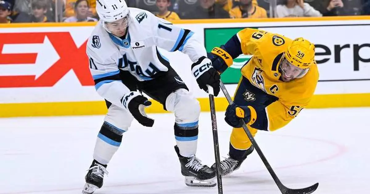 Guenther scores in OT as Mammoth beat Predators 3-2