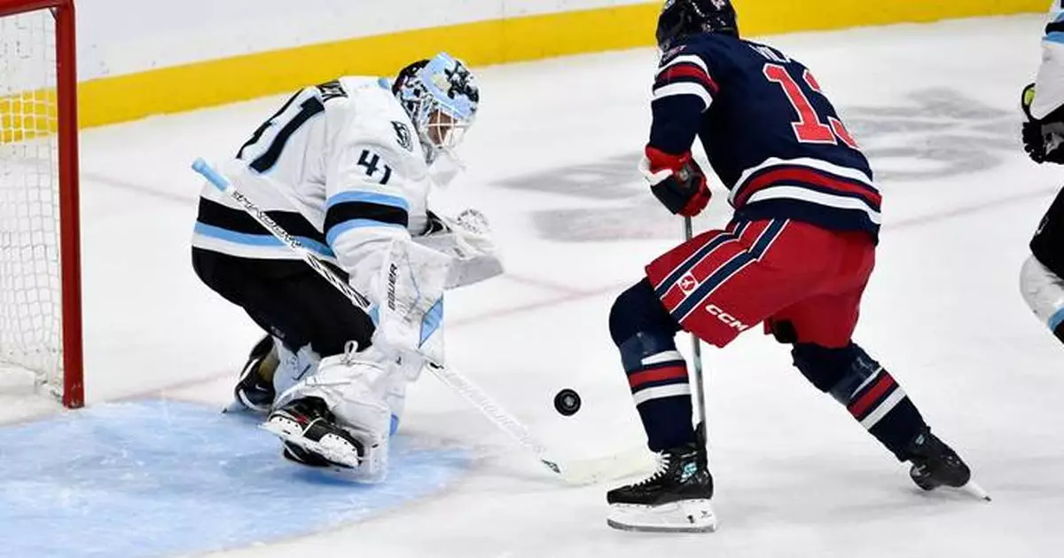 Utah tops Winnipeg 3-2, continues remarkable 8-2-0 start in just second season