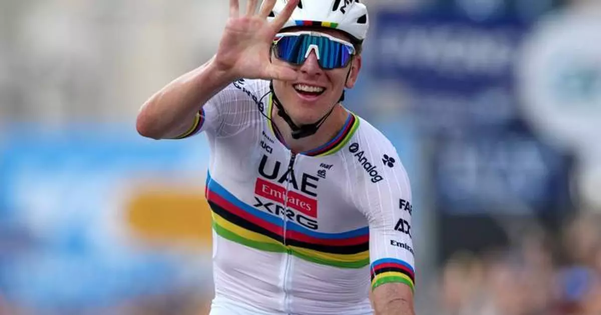 Tadej Pogacar caps incredible season with record-equaling fifth Tour of Lombardy title