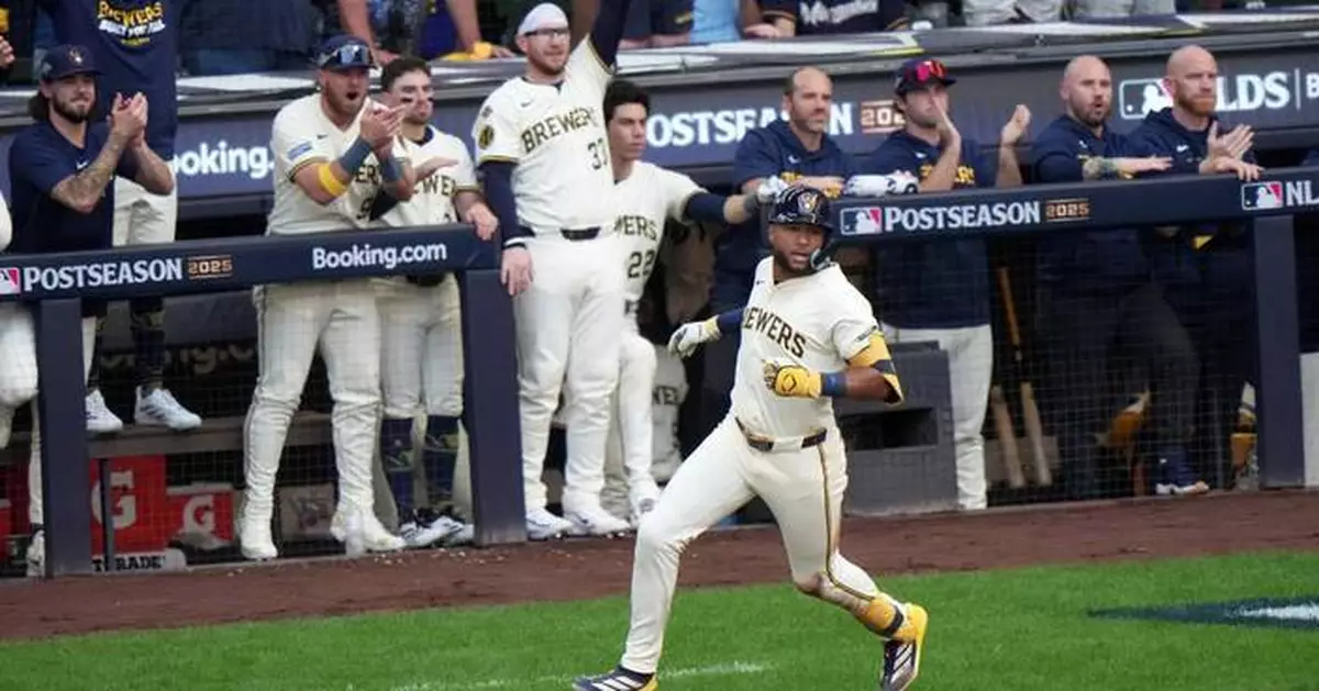 Brewers' Chourio undergoes MRI but stays upbeat after leaving NLDS Game 1 with hamstring tightness