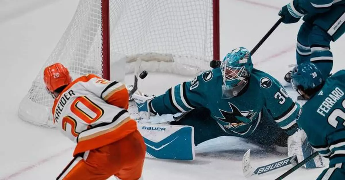 Ducks rally to stun Sharks 7-6 in OT