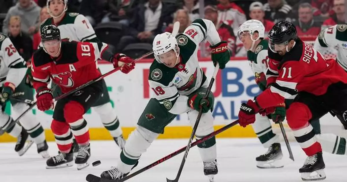 Nico Daws makes 29 saves, Devils beat Wild for 6th straight victory