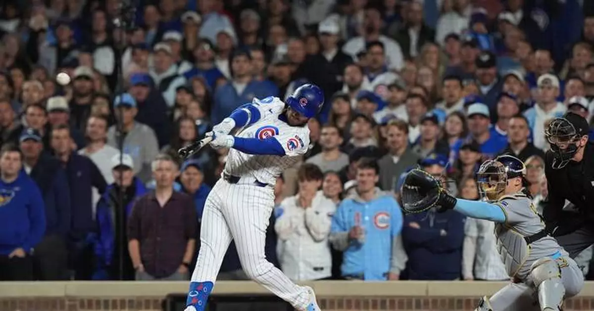Ian Happ's homer sets the tone for the Cubs in a playoff victory against the Brewers