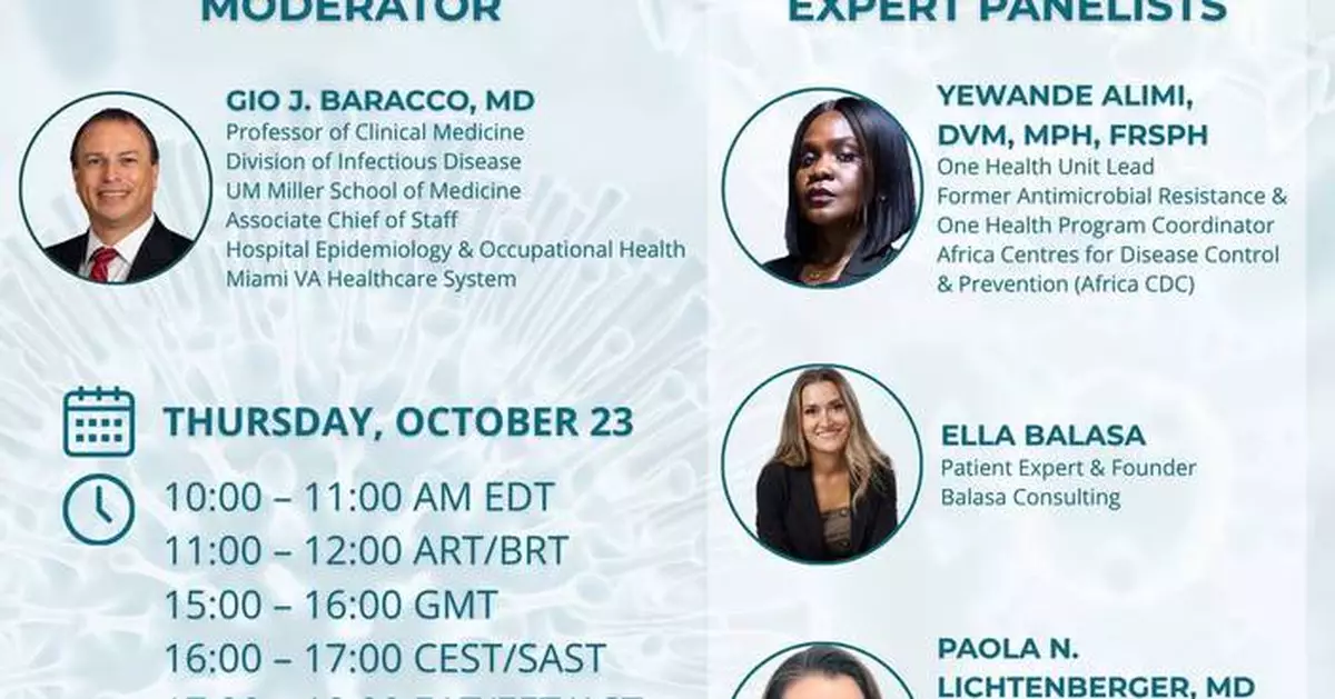 AHF Webinar Panel Discussion—Antimicrobial Resistance – A Global Health Security Crisis