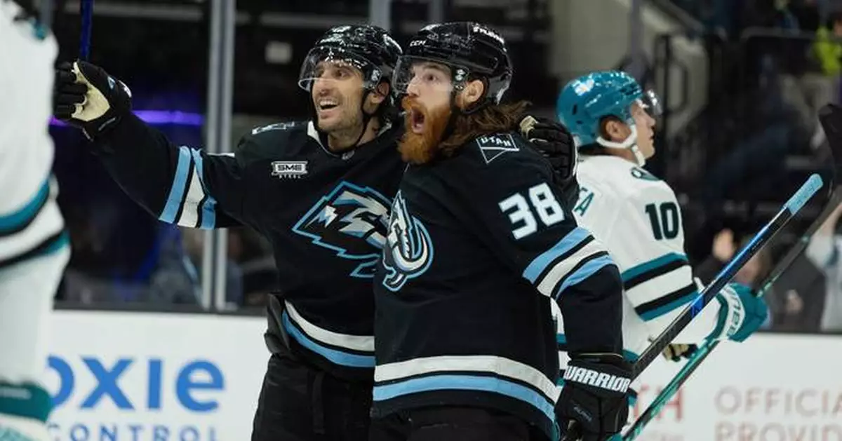Schmaltz has three goals and an assist as Mammoth beat Sharks 6-3