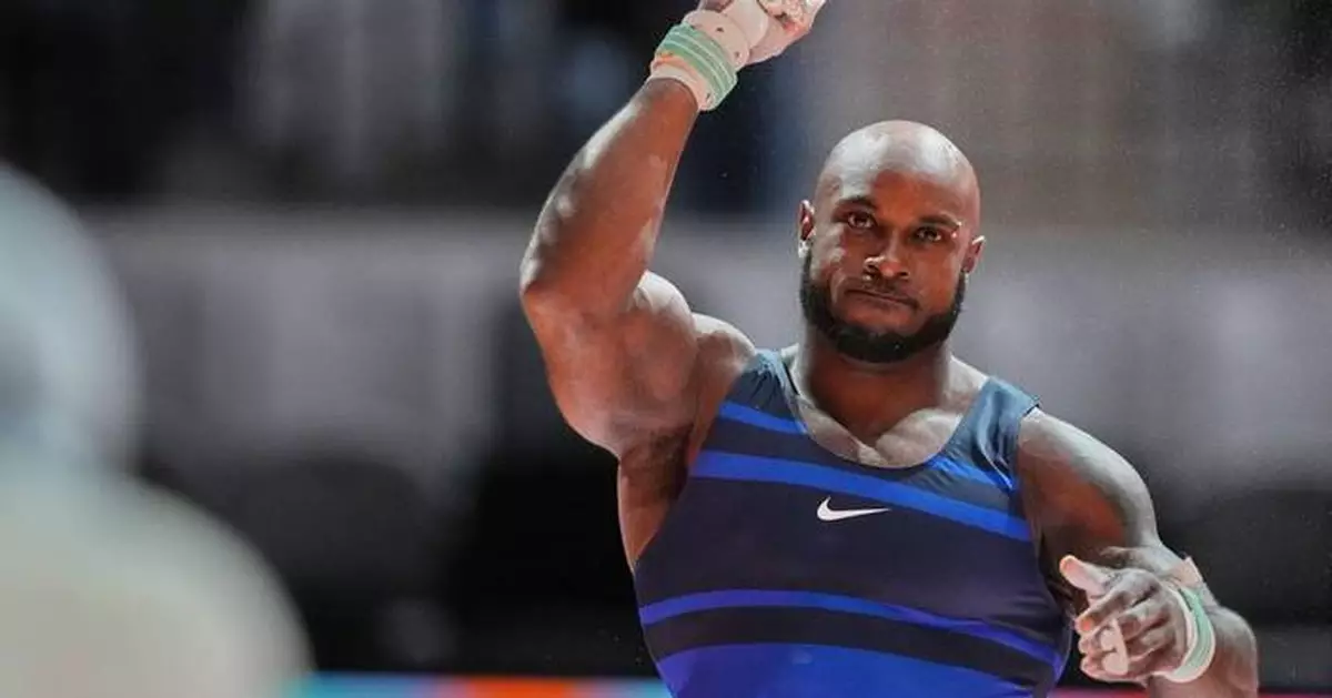 American Donnell Whittenburg finally claims gold in 6th appearance at world gymnastics championships