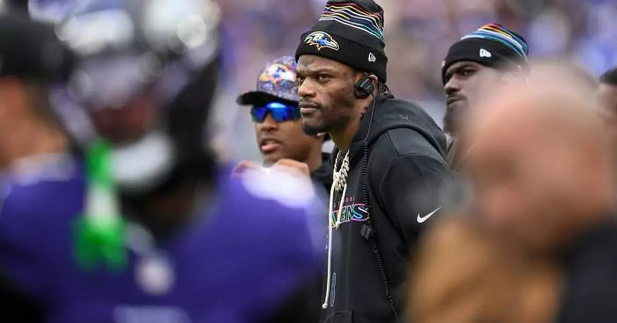 Ravens face Bears without QB Lamar Jackson
