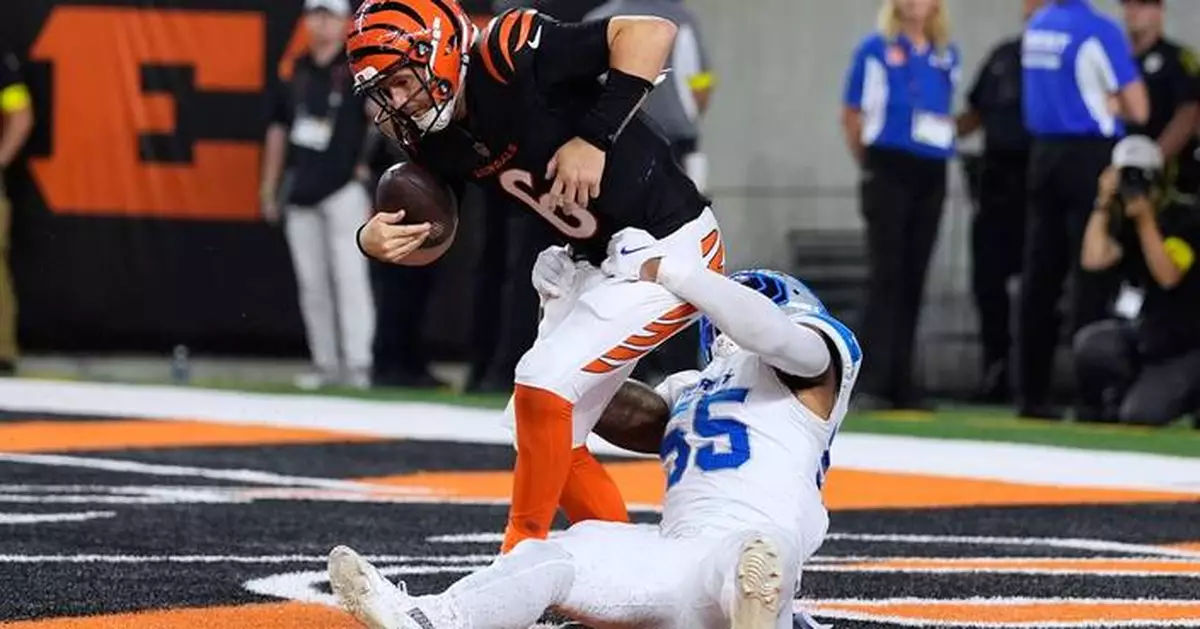 Bengals' Jake Browning blames himself for loss to Lions