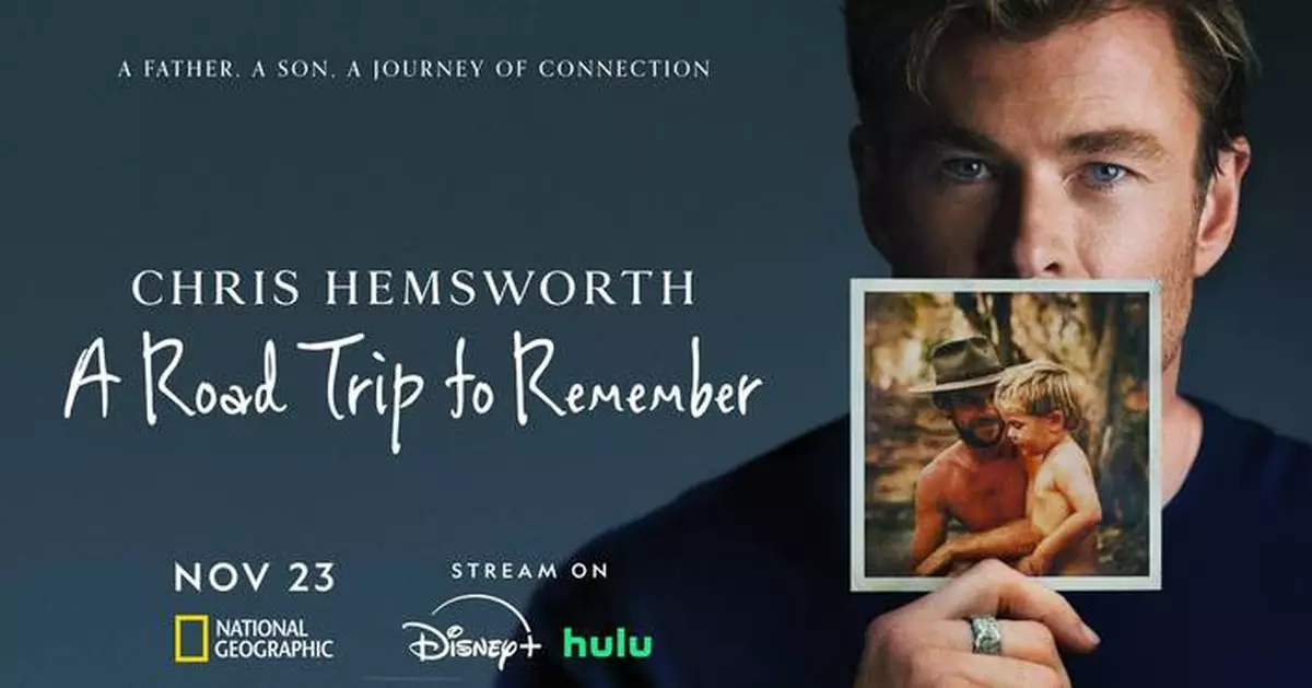 National Geographic Unveils First Look at Chris Hemsworth: A Road Trip to Remember — A Powerful and Heartfelt Special Featuring the Global Movie Star on His Most Personal Journey Yet