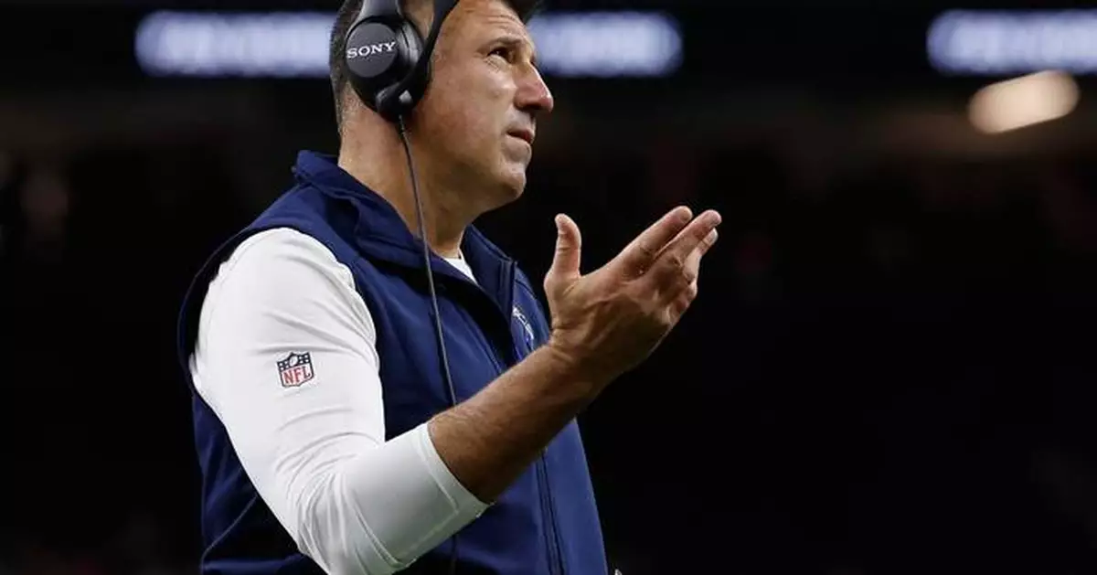 Patriots coach Mike Vrabel returns to face the Titans for 1st time since being fired